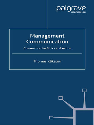 cover image of Management Communication